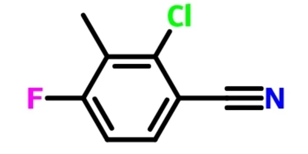 2-Chloro-4-fluoro-3-methylbenzonitrile Molecular Formula 2-Chloro-4-fluoro-3-methylbenzonitrile Molecular Formula